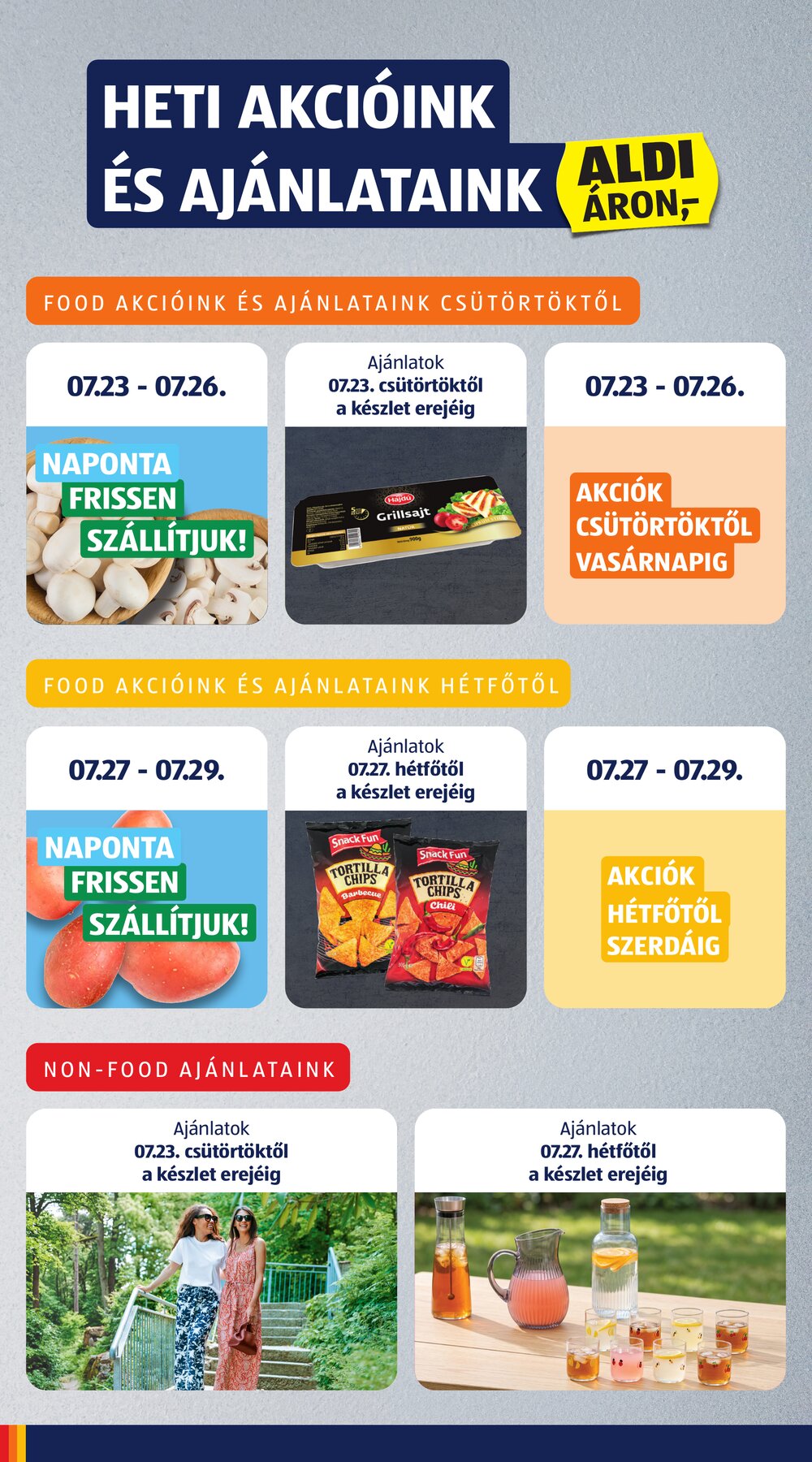Aldi akciós újság 2026.07.23-tól - 6. oldal.