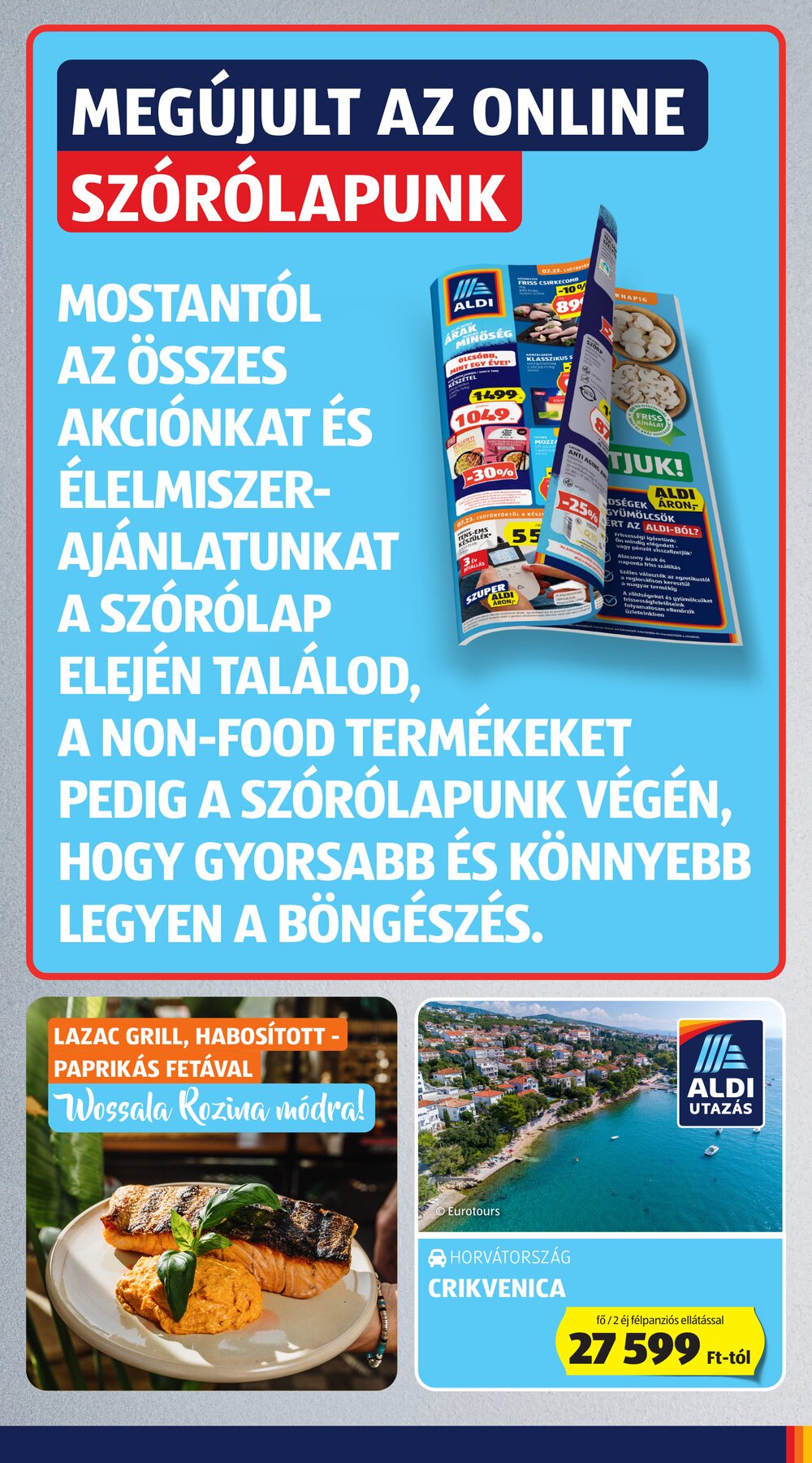 Aldi akciós újság 2026.07.23-tól - 7. oldal.