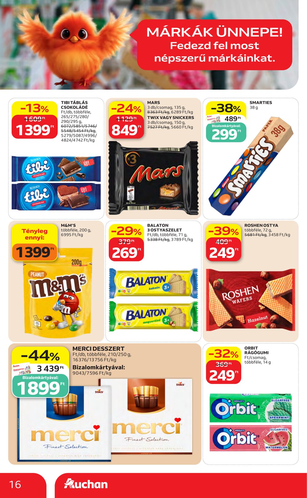 Auchan akciós újság 2026.07.23-tól - 16. oldal.