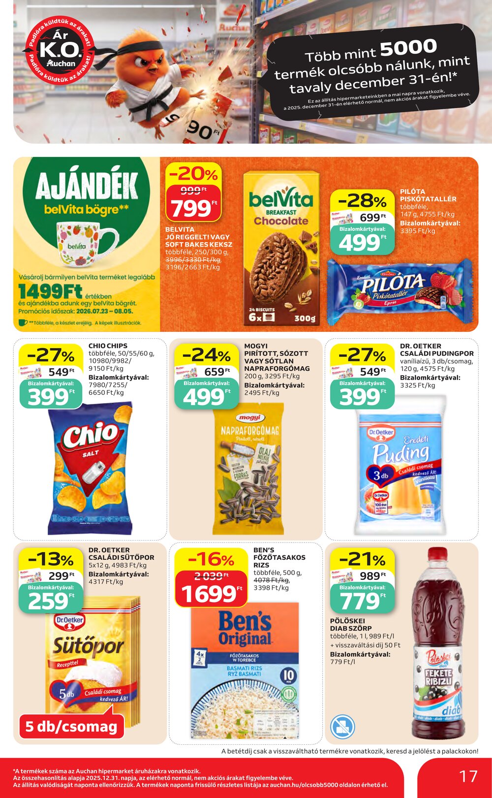 Auchan akciós újság 2026.07.23-tól - 17. oldal.