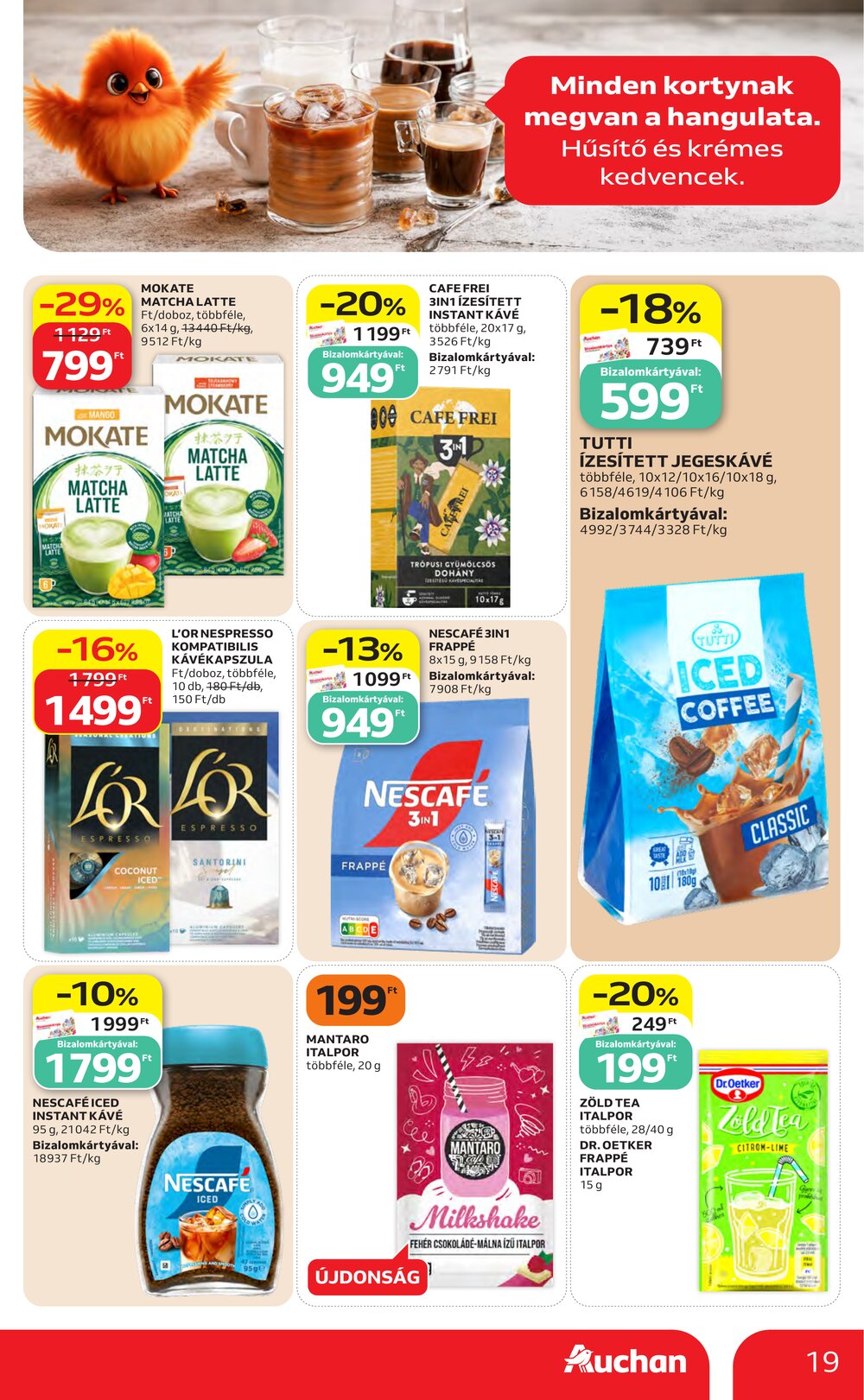 Auchan akciós újság 2026.07.23-tól - 19. oldal.
