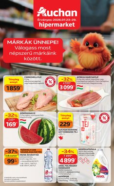 Auchan akciós újság 2026.07.23-tól