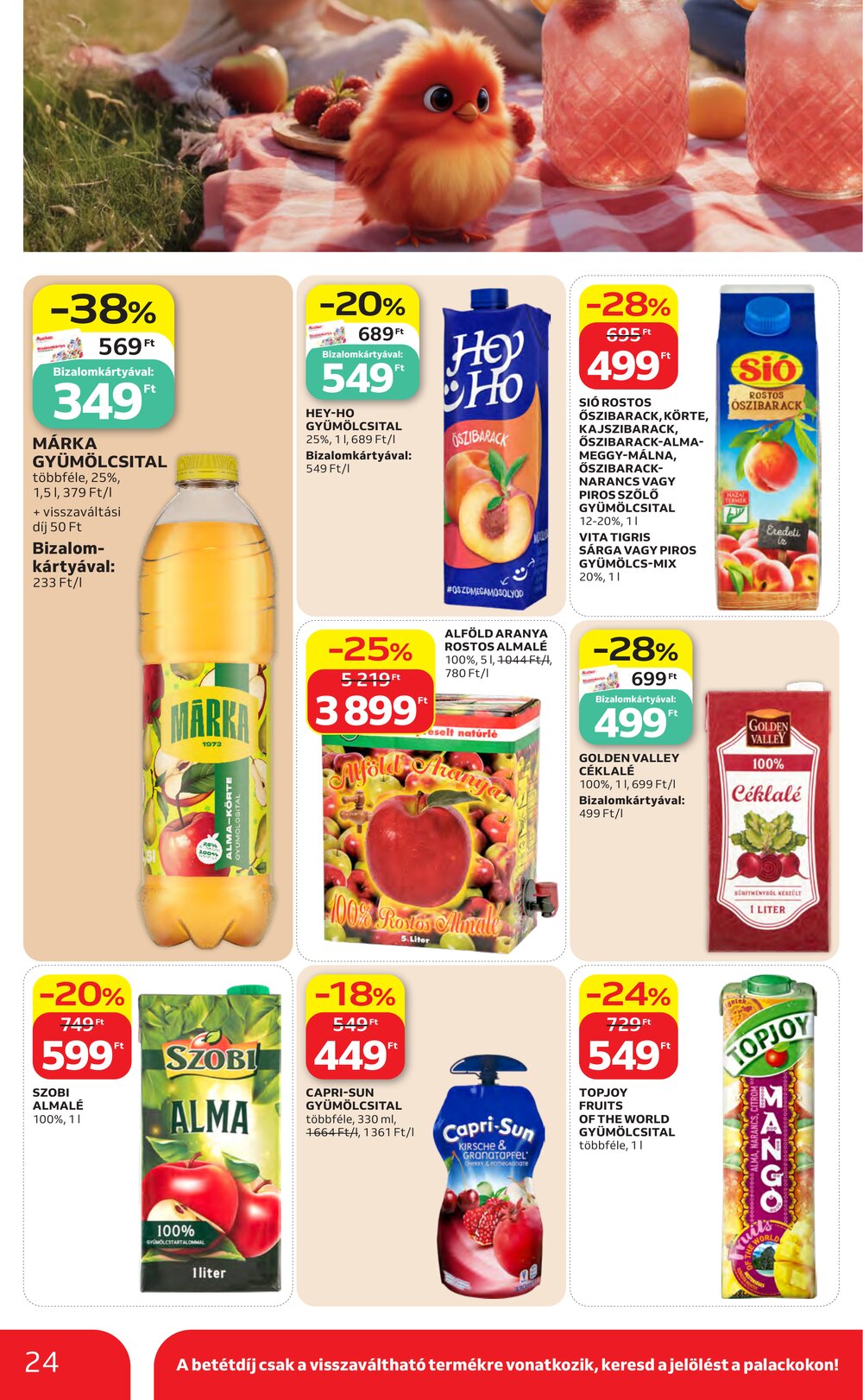 Auchan akciós újság 2026.07.23-tól - 24. oldal.