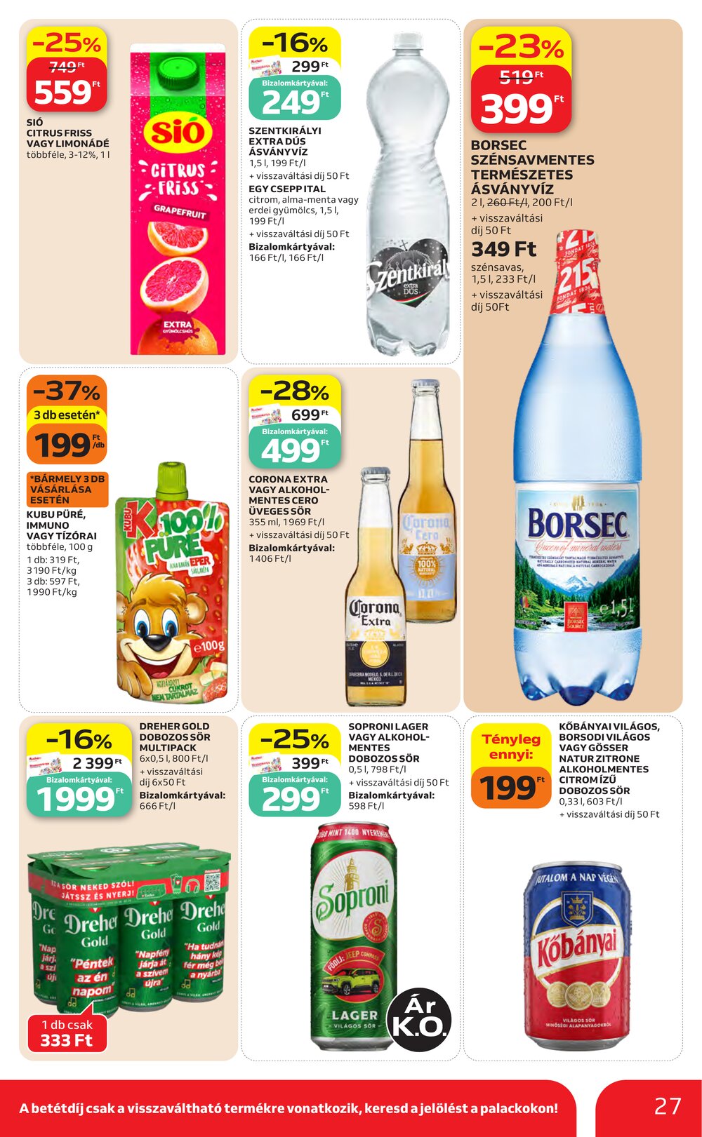 Auchan akciós újság 2026.07.23-tól - 27. oldal.