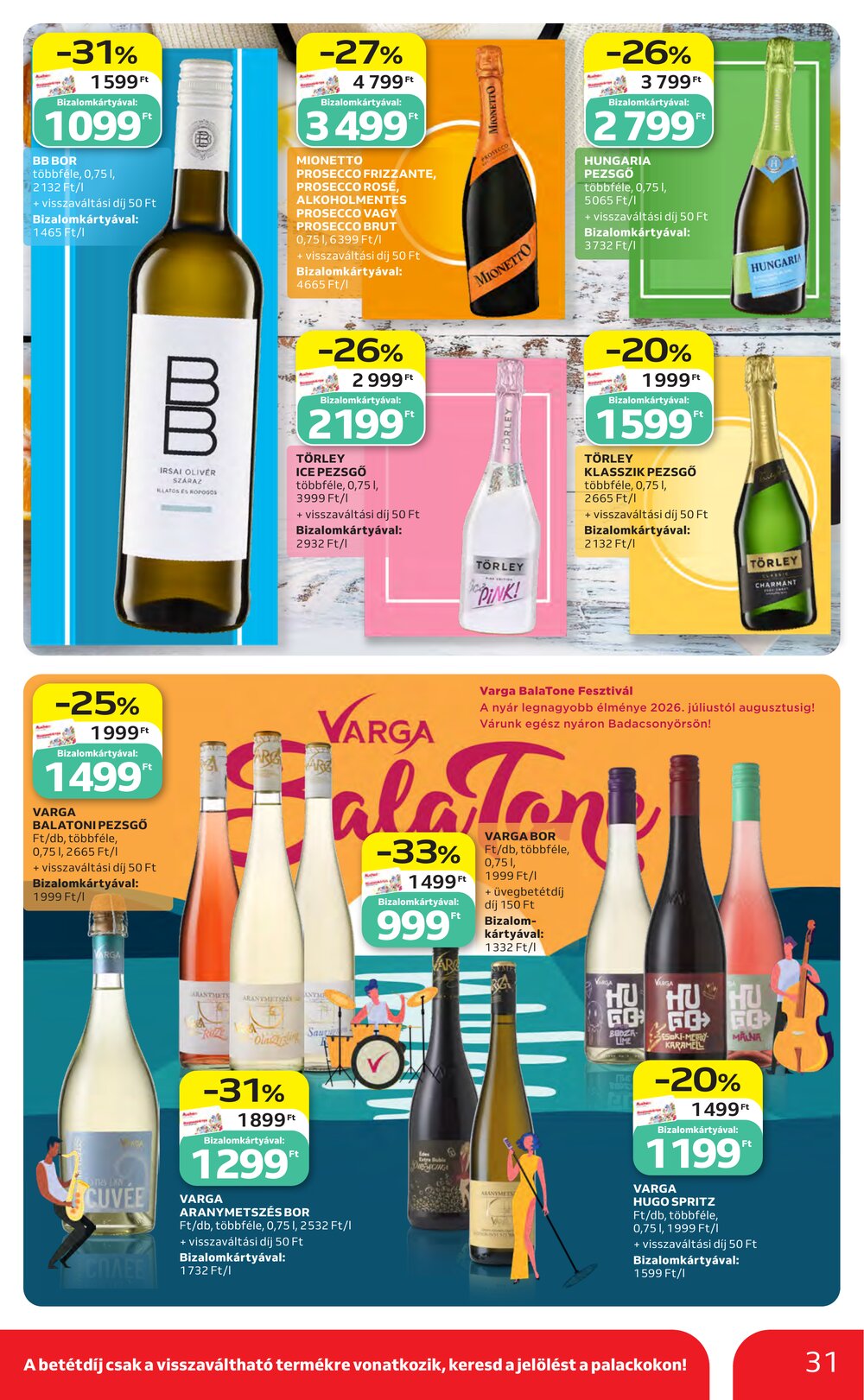 Auchan akciós újság 2026.07.23-tól - 31. oldal.