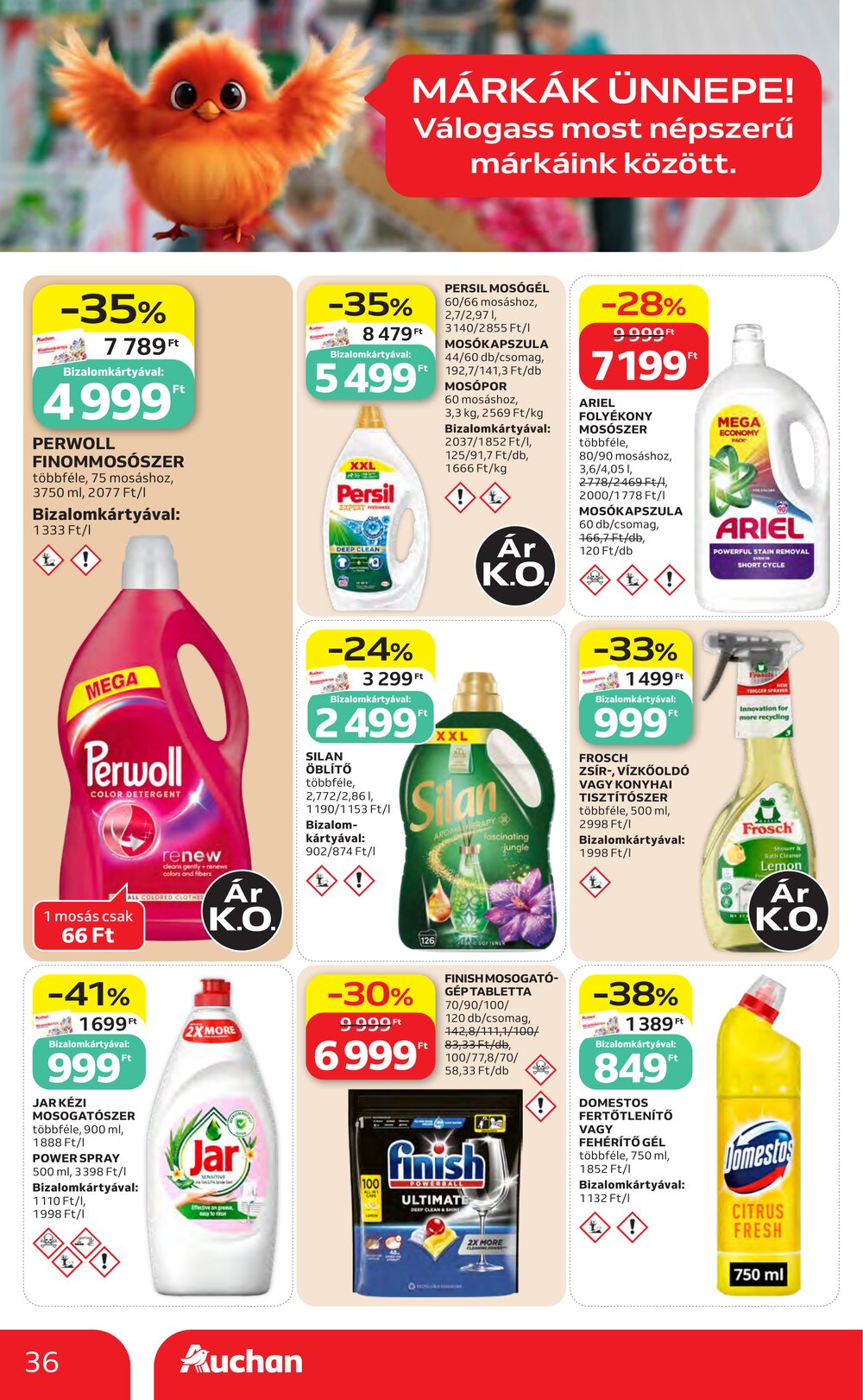 Auchan akciós újság 2026.07.23-tól - 36. oldal.