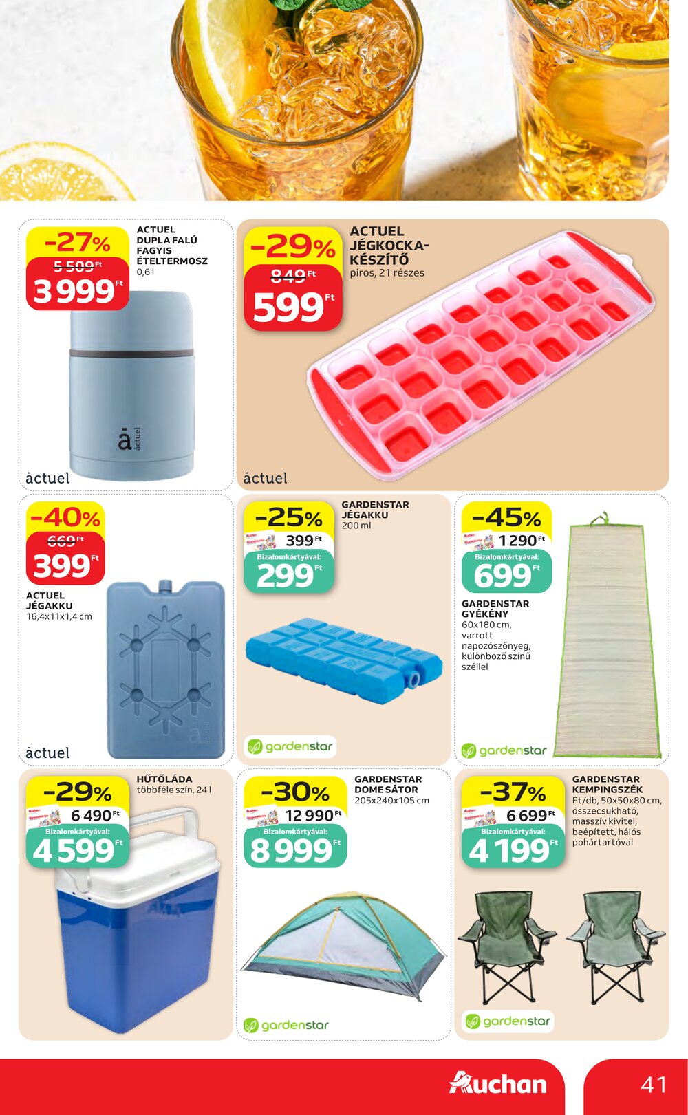 Auchan akciós újság 2026.07.23-tól - 41. oldal.