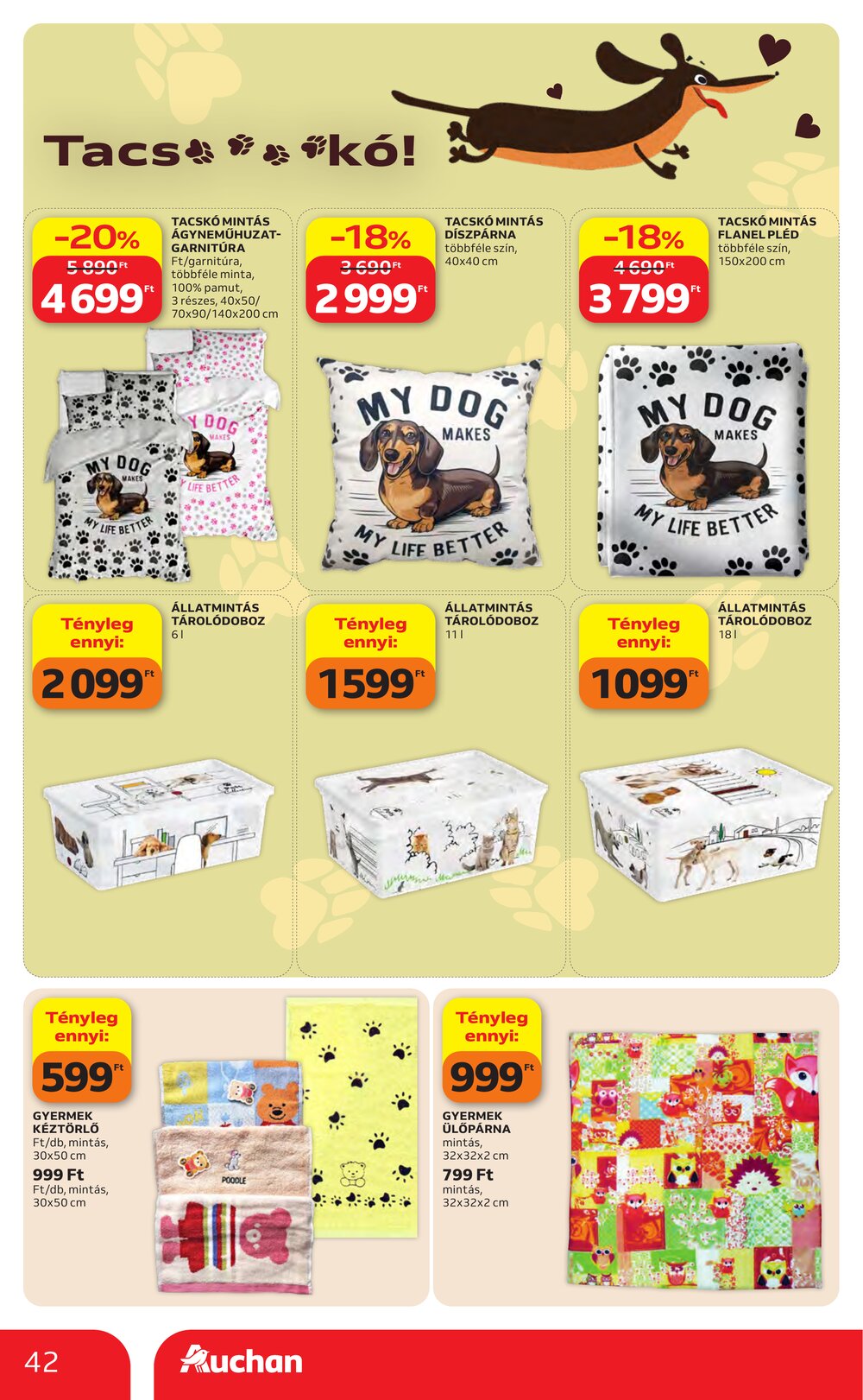 Auchan akciós újság 2026.07.23-tól - 42. oldal.