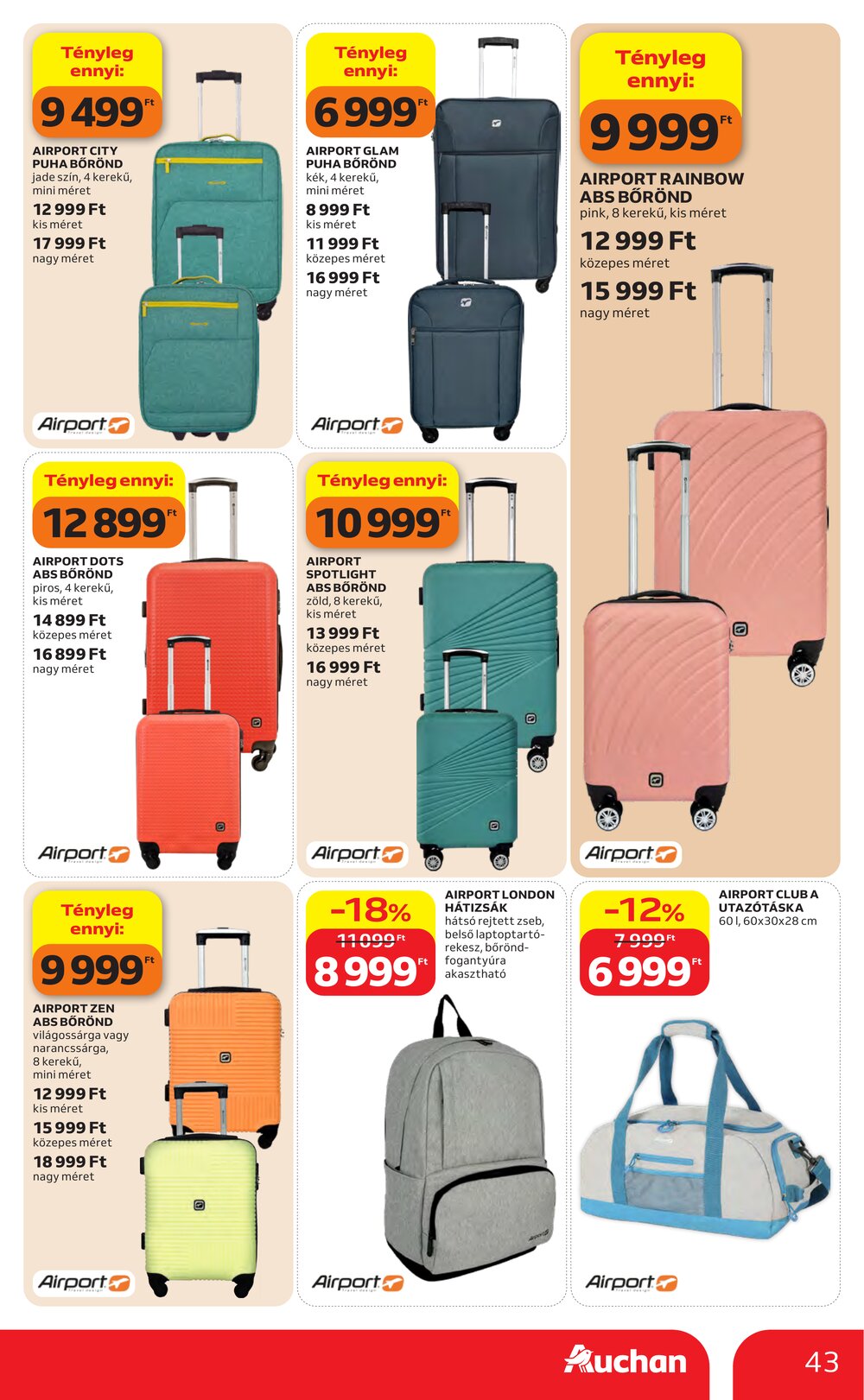 Auchan akciós újság 2026.07.23-tól - 43. oldal.