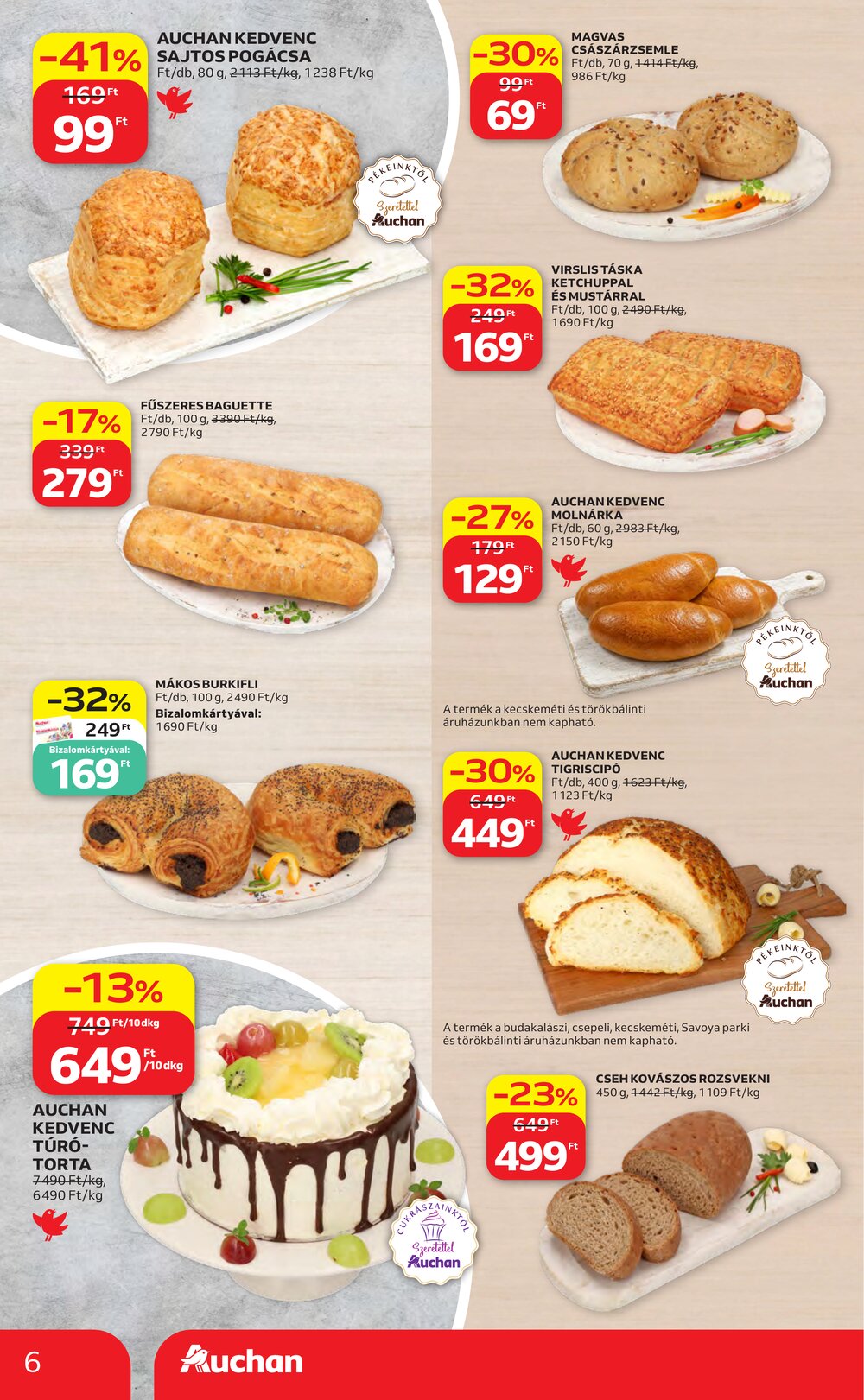 Auchan akciós újság 2026.07.23-tól - 6. oldal.