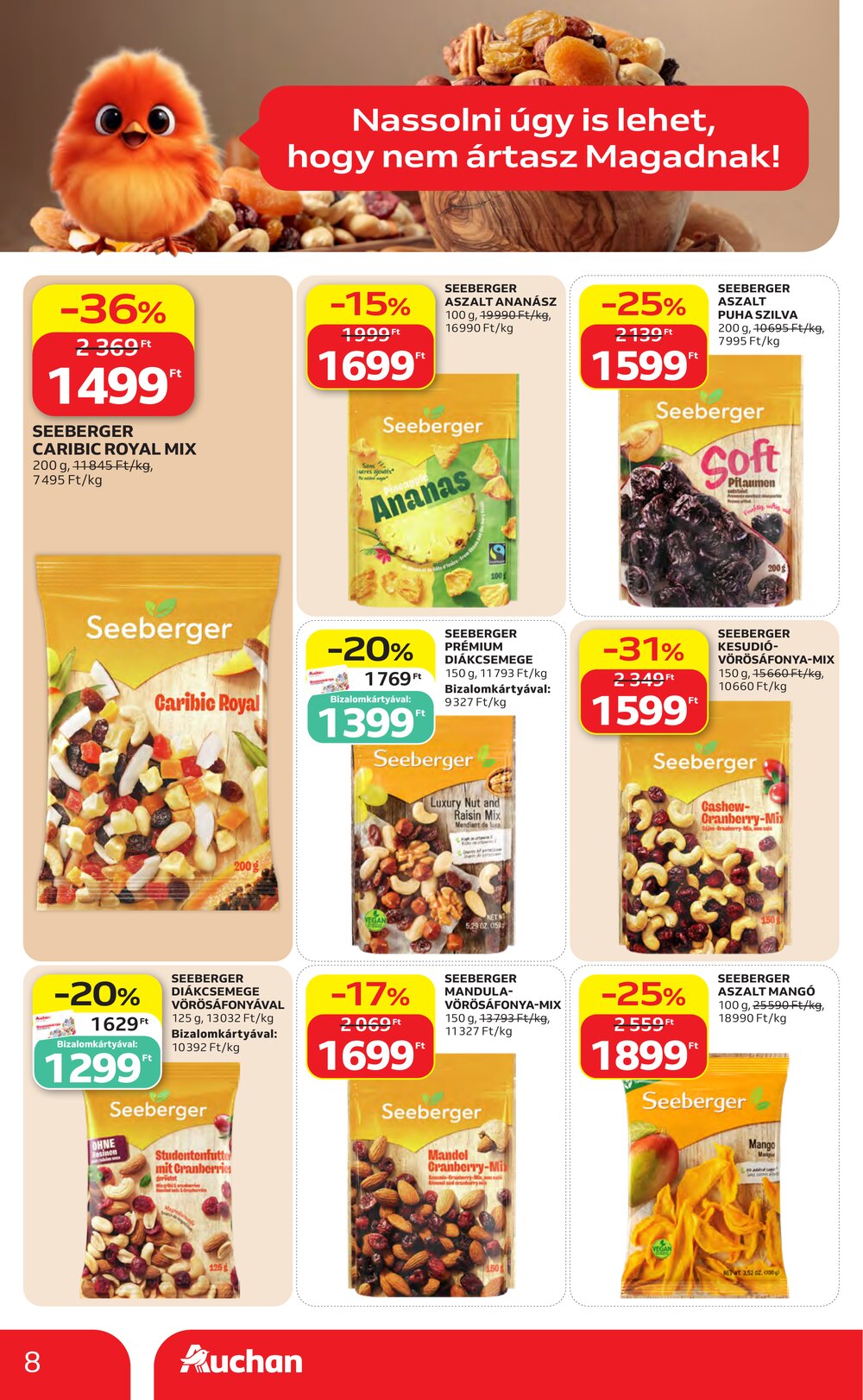 Auchan akciós újság 2026.07.23-tól - 8. oldal.
