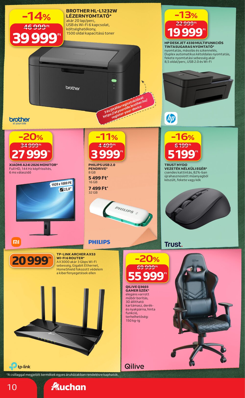 Auchan akciós újság 2026.07.23-tól - 10. oldal.