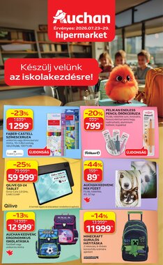 Auchan akciós újság 2026.07.23-tól