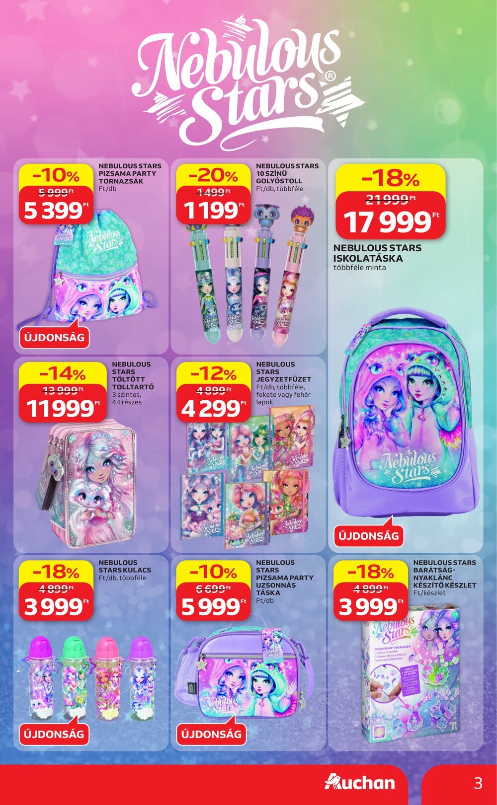 Auchan akciós újság 2026.07.23-tól - 3. oldal.