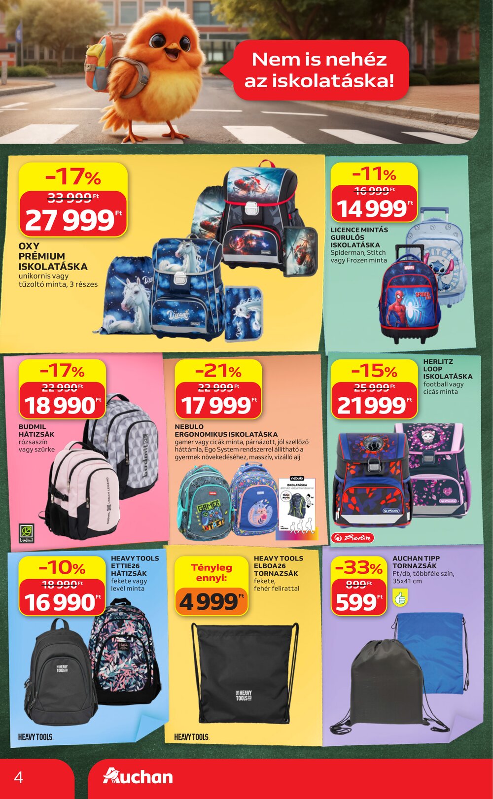 Auchan akciós újság 2026.07.23-tól - 4. oldal.