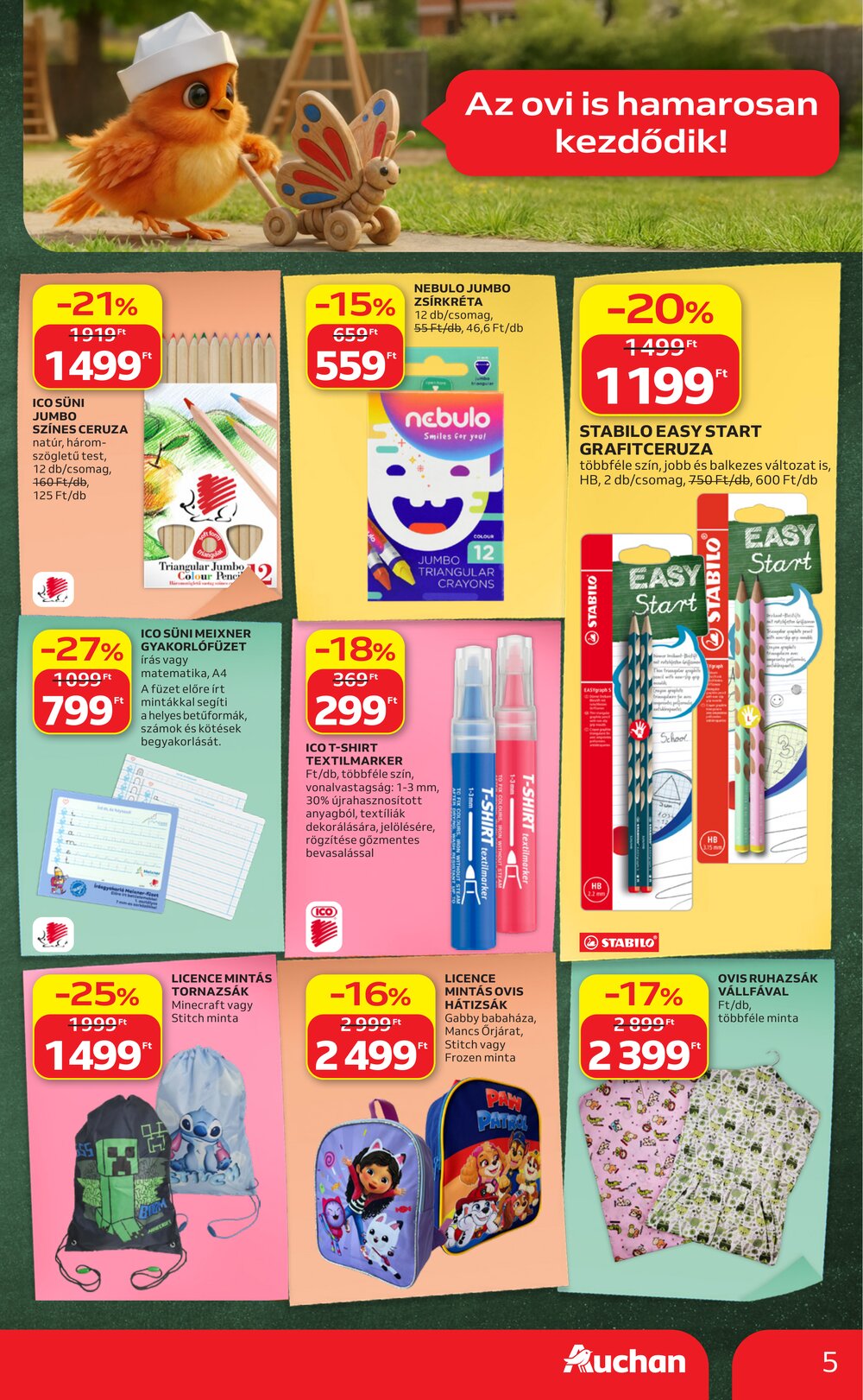 Auchan akciós újság 2026.07.23-tól - 5. oldal.