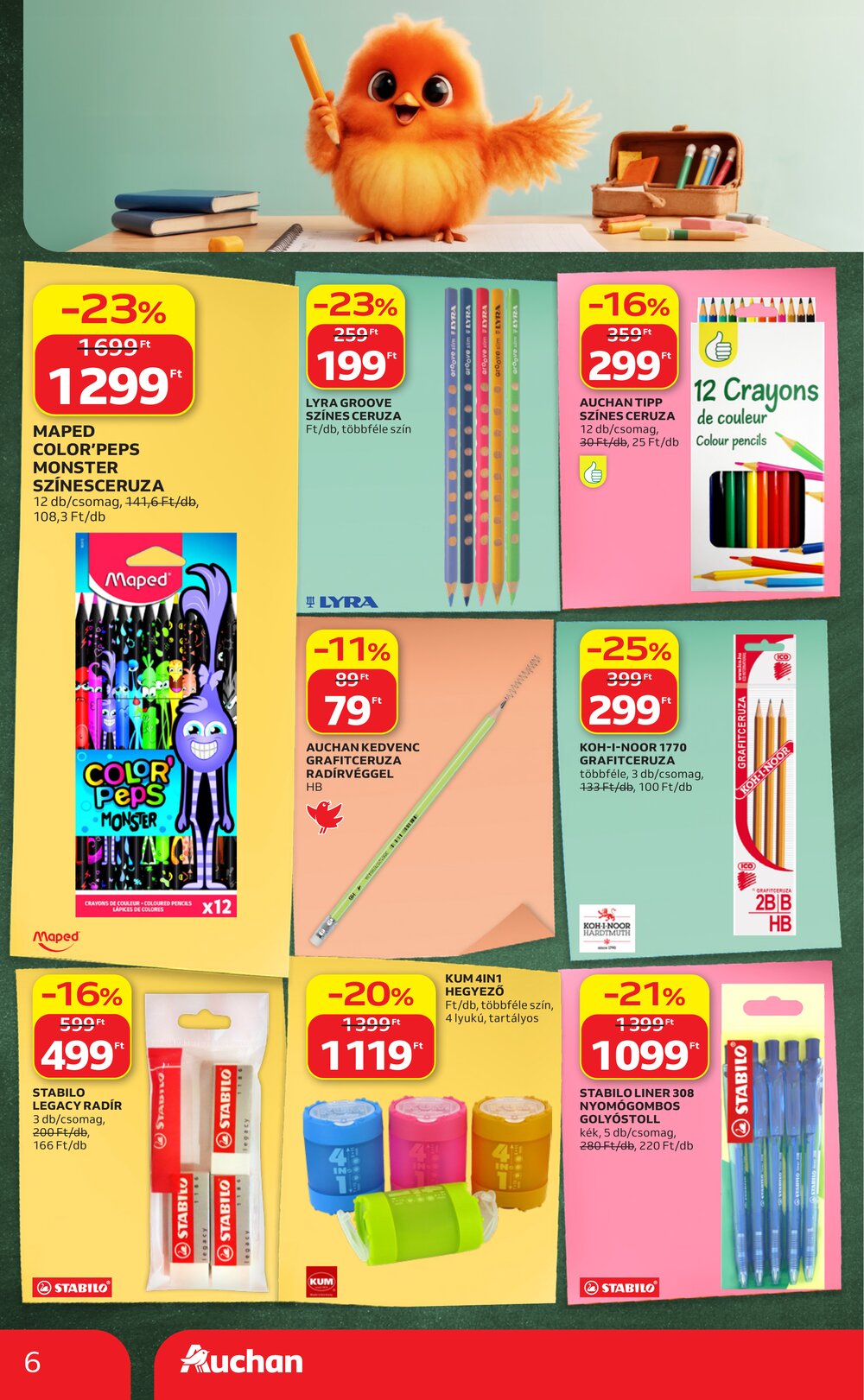 Auchan akciós újság 2026.07.23-tól - 6. oldal.