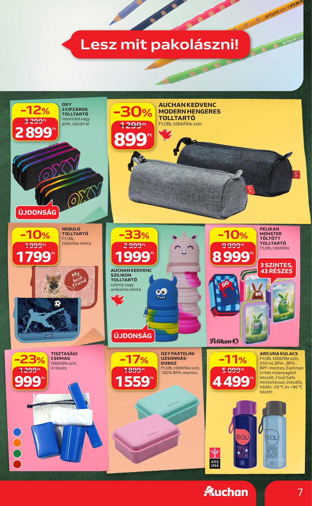 Auchan akciós újság 2026.07.23-tól - 7. oldal.