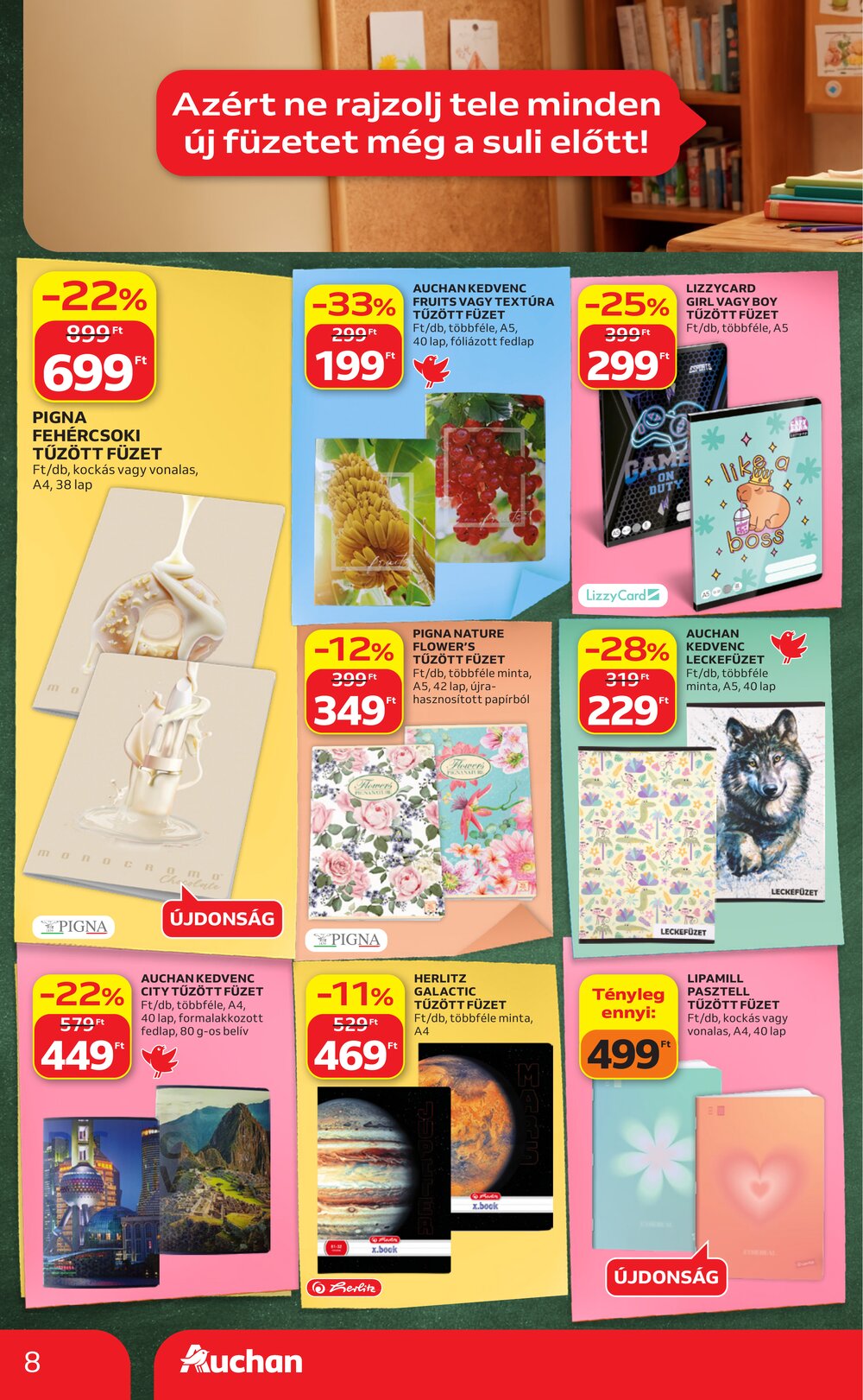 Auchan akciós újság 2026.07.23-tól - 8. oldal.