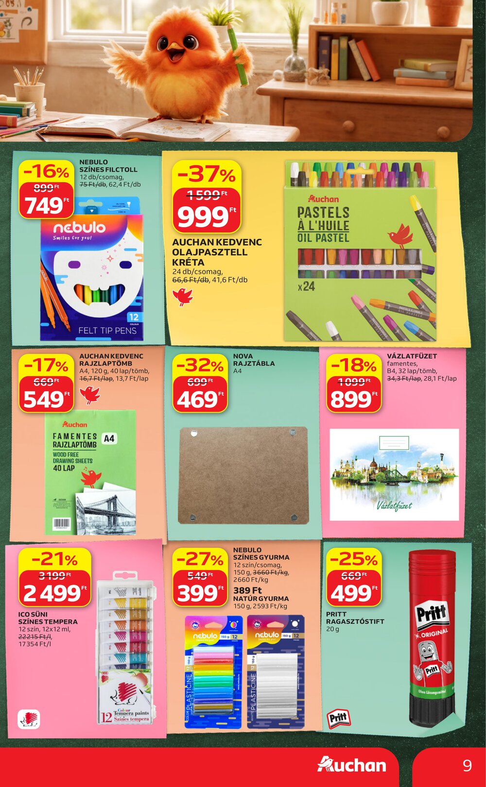 Auchan akciós újság 2026.07.23-tól - 9. oldal.