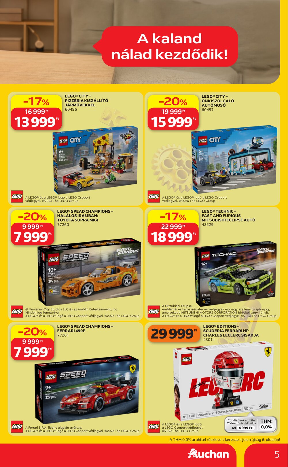 Auchan akciós újság 2026.07.23-tól - 5. oldal.