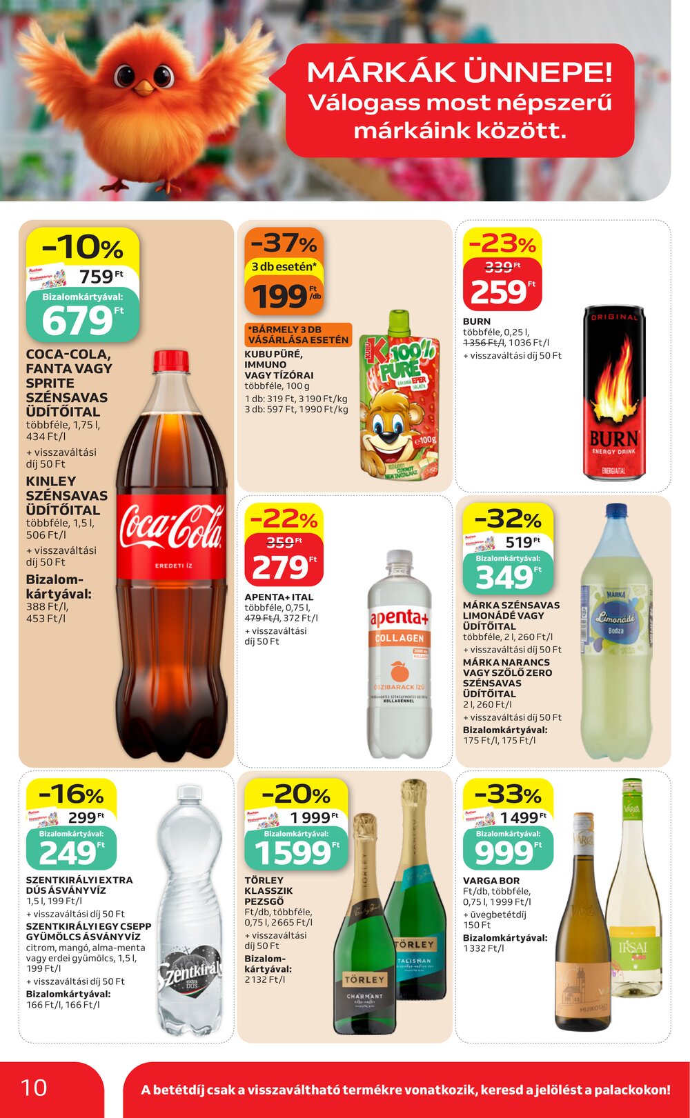 Auchan akciós újság 2026.07.23-tól - 10. oldal.