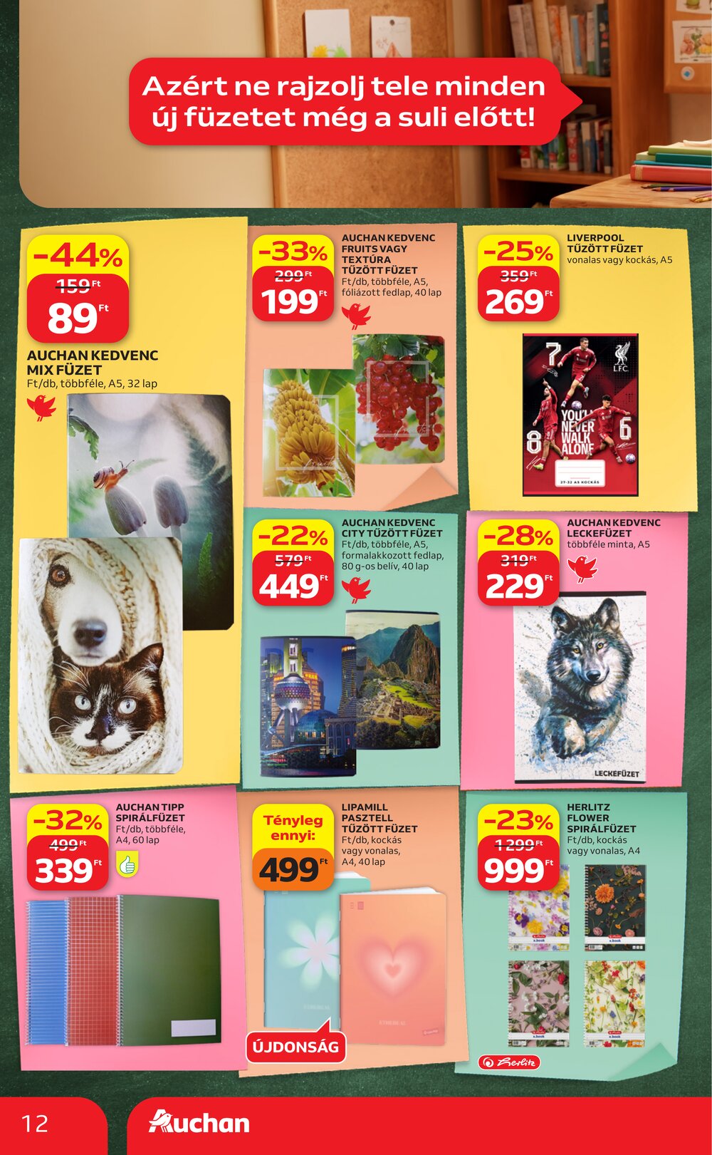 Auchan akciós újság 2026.07.23-tól - 12. oldal.