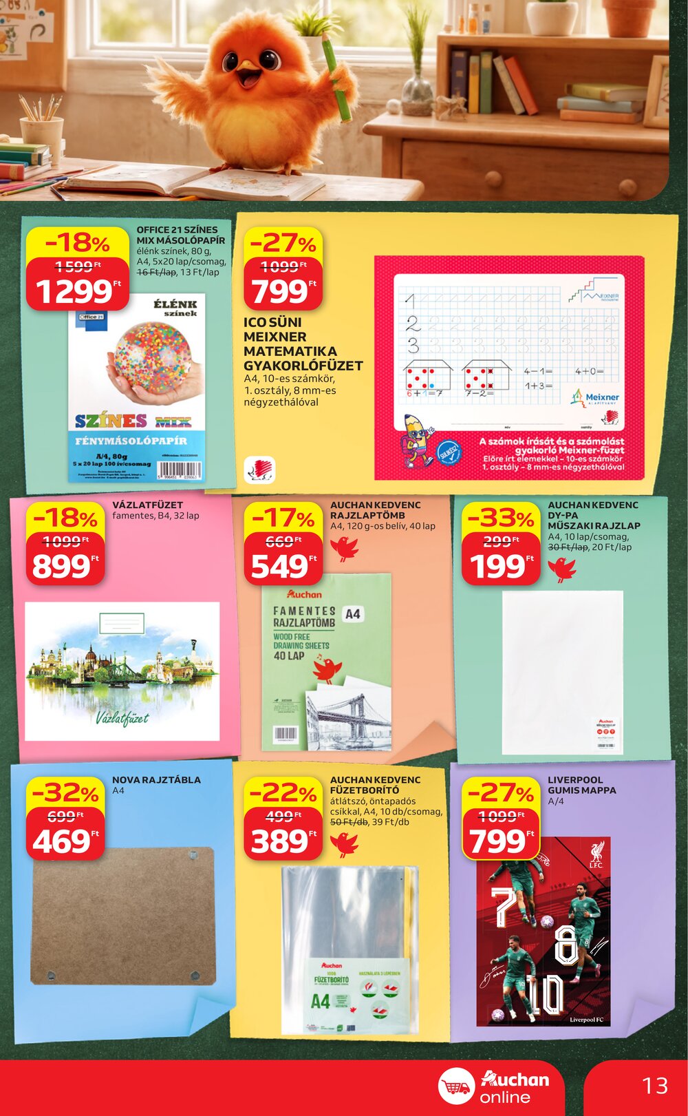 Auchan akciós újság 2026.07.23-tól - 13. oldal.