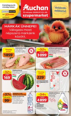 Auchan akciós újság 2026.07.23-tól
