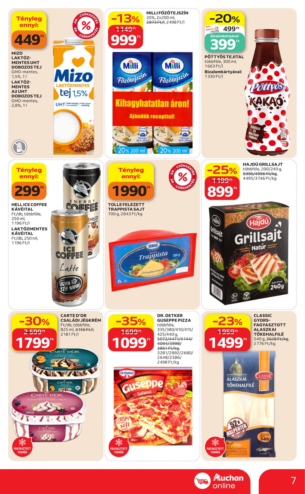 Auchan akciós újság 2026.07.23-tól - 7. oldal.