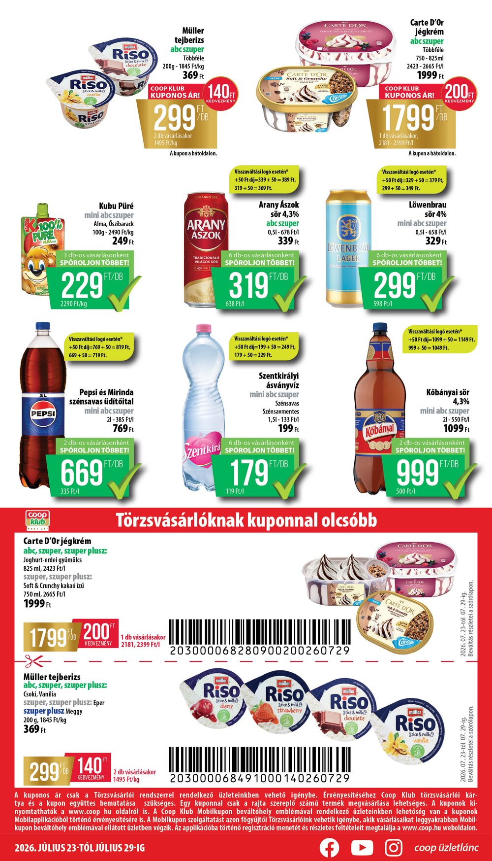 Coop akciós újság 2026.07.23-tól - 8. oldal.