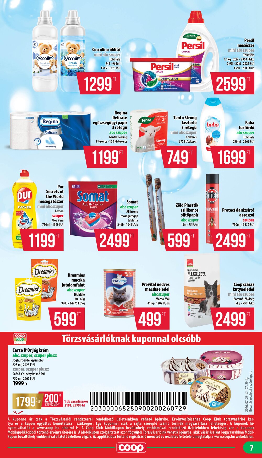 Coop akciós újság 2026.07.23-tól - 7. oldal.