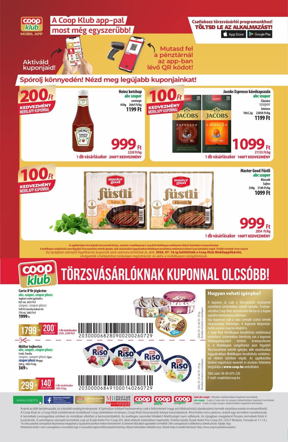 Coop akciós újság 2026.07.23-tól - 12. oldal.