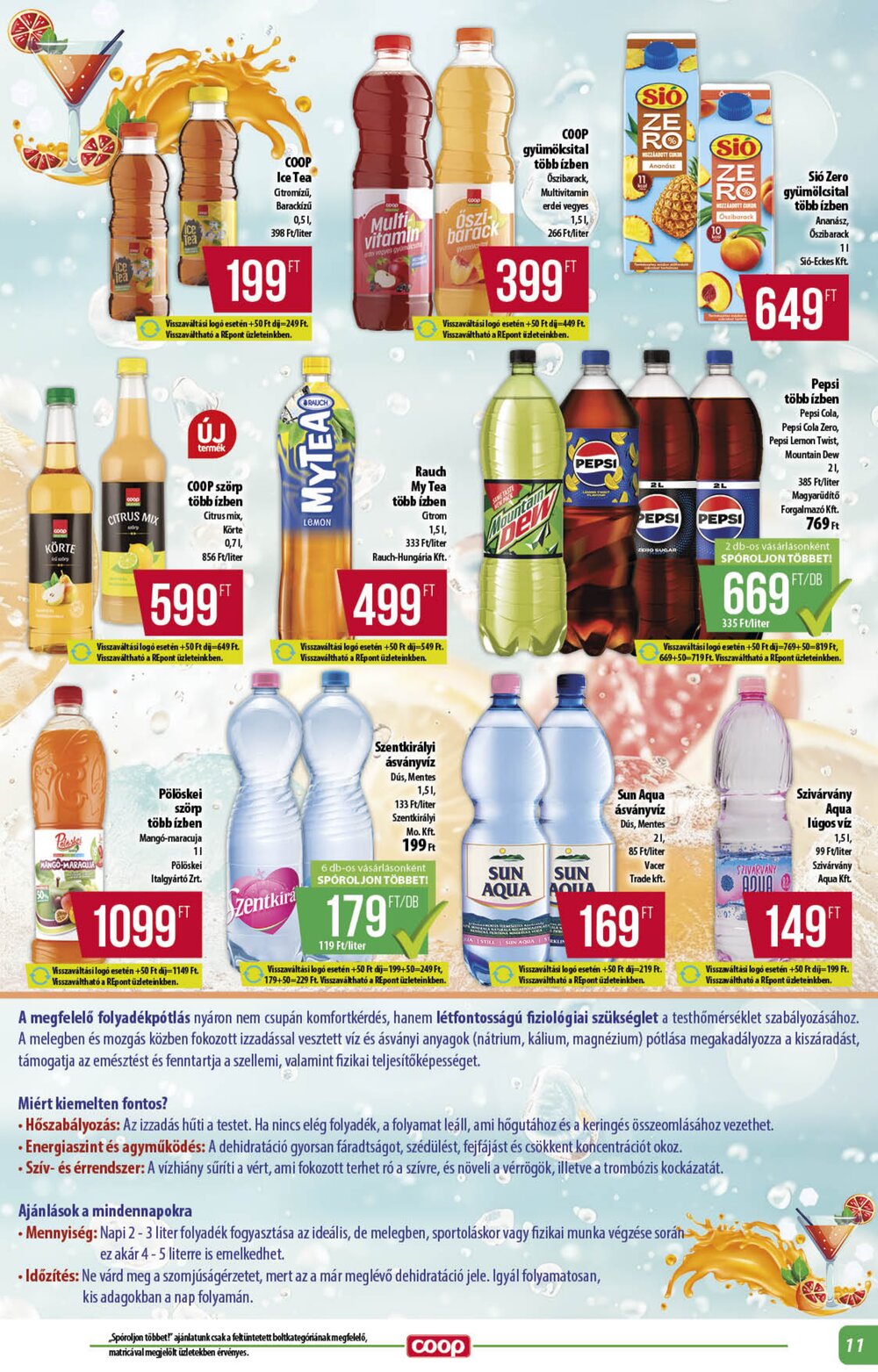 Coop akciós újság 2026.07.23-tól - 11. oldal.
