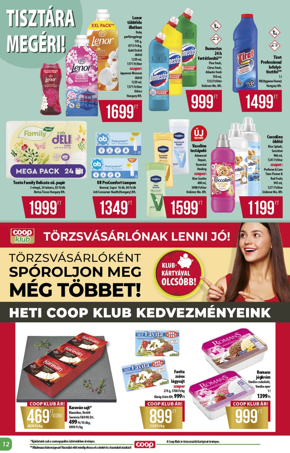 Coop akciós újság 2026.07.23-tól - 12. oldal.