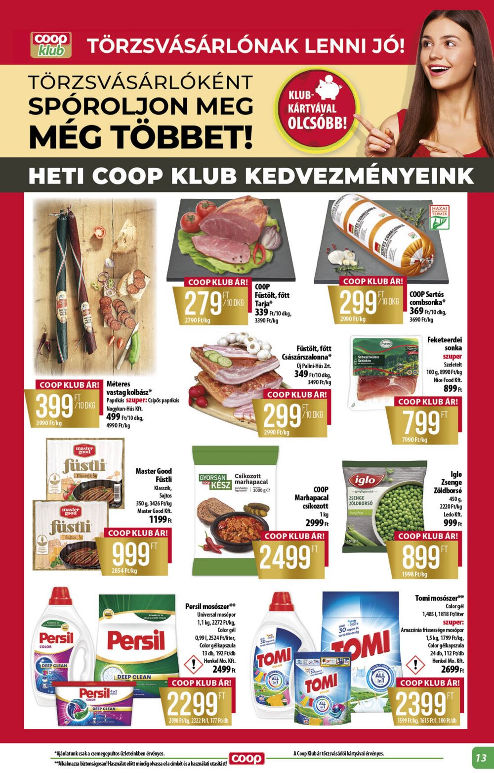 Coop akciós újság 2026.07.23-tól - 13. oldal.