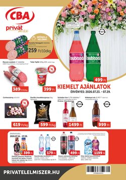 Privát akciós újság 2026.07.23-tól
