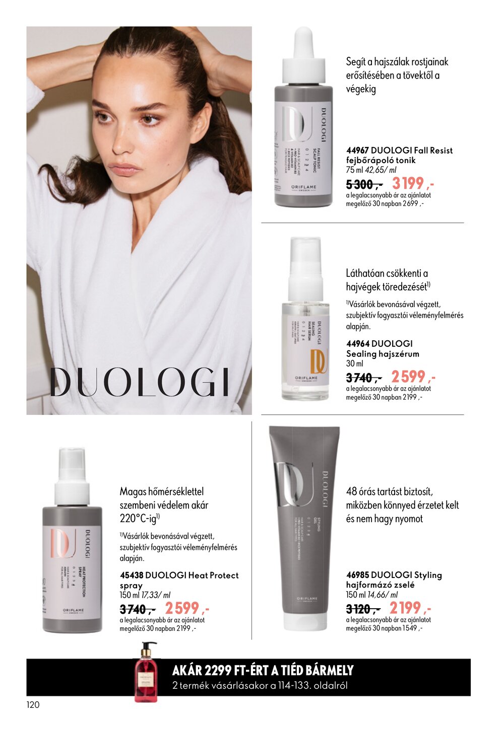 Oriflame akciós újság 2026.07.29-től - 120. oldal.