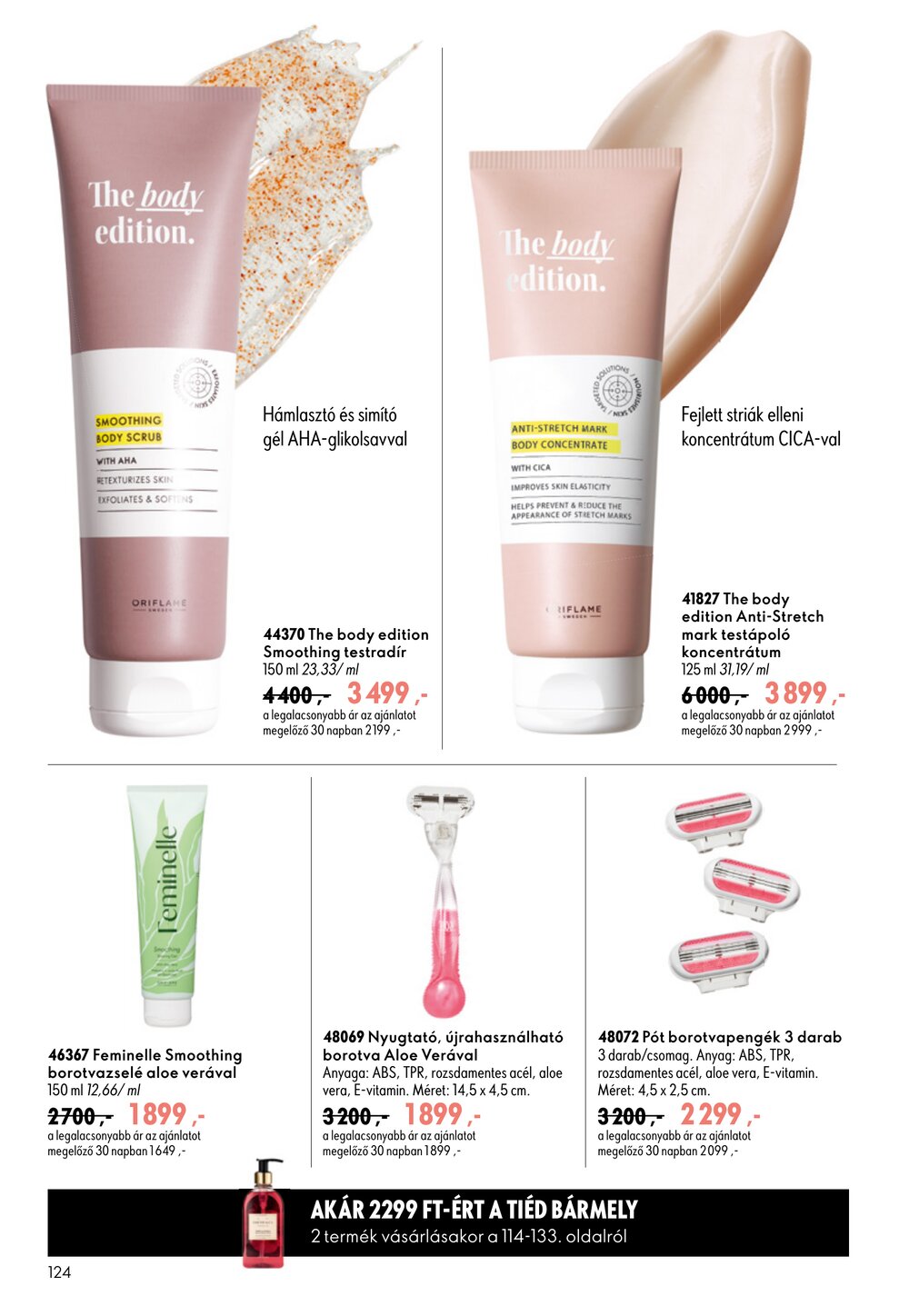 Oriflame akciós újság 2026.07.29-től - 124. oldal.