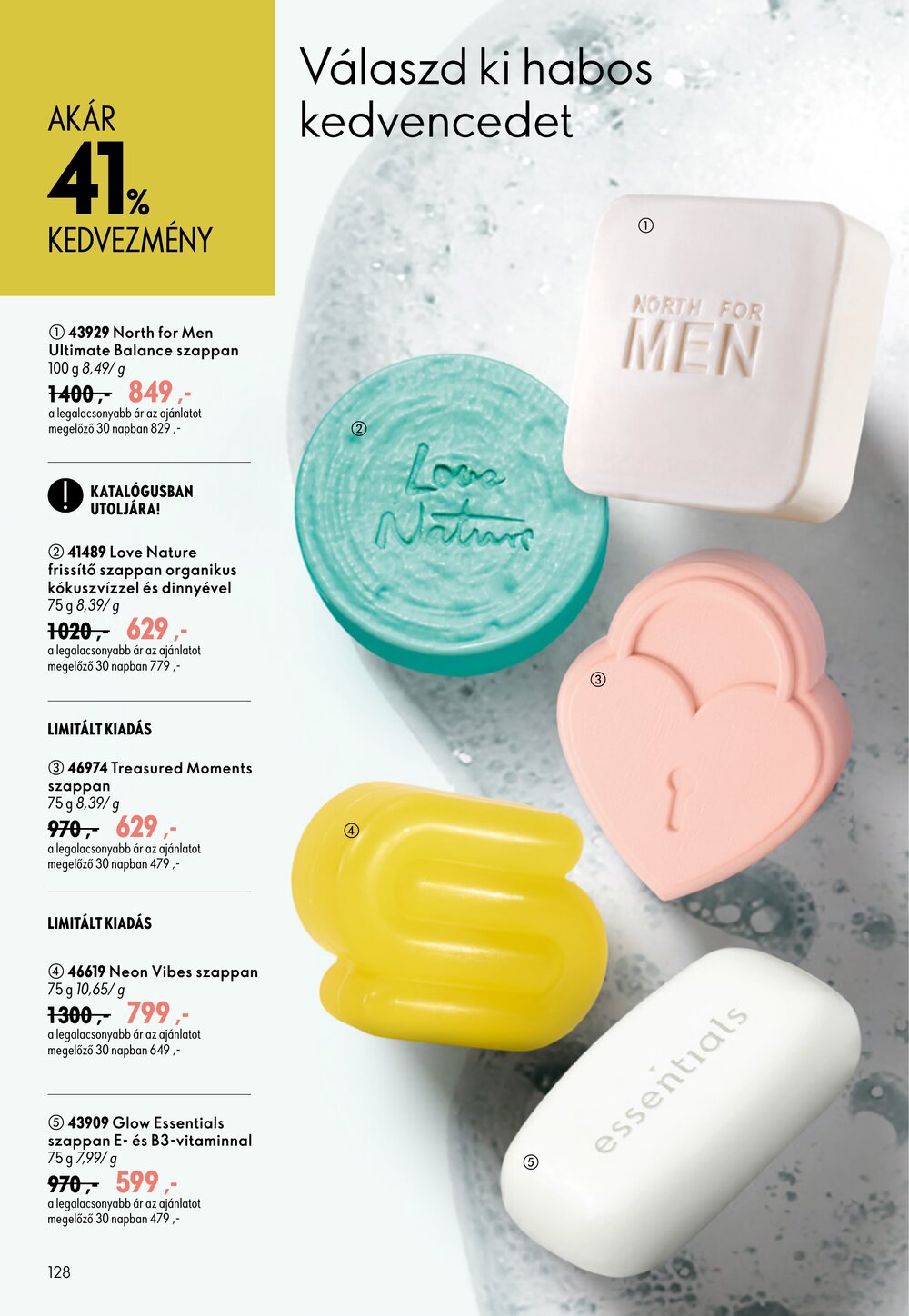 Oriflame akciós újság 2026.07.29-től - 128. oldal.