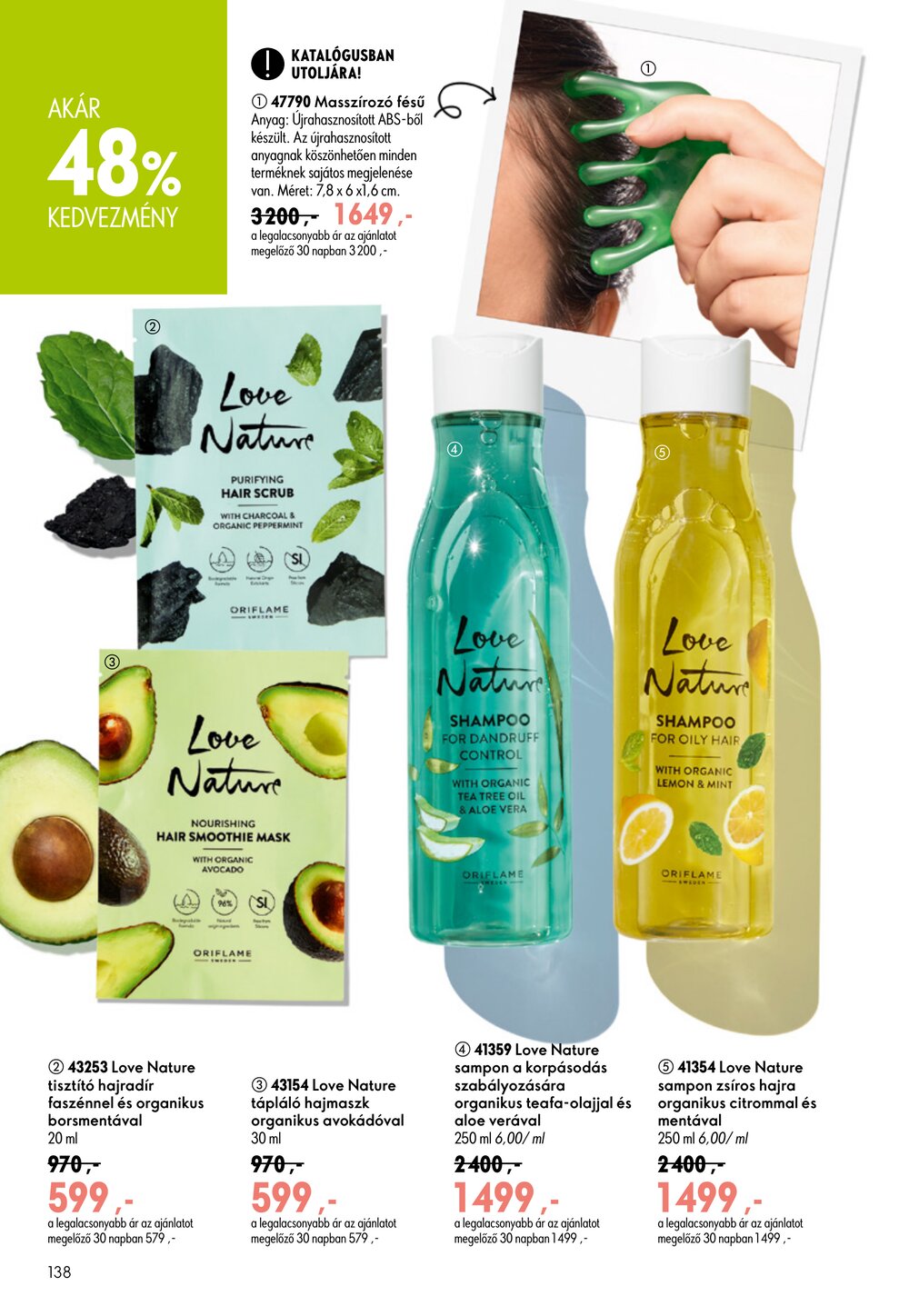 Oriflame akciós újság 2026.07.29-től - 138. oldal.