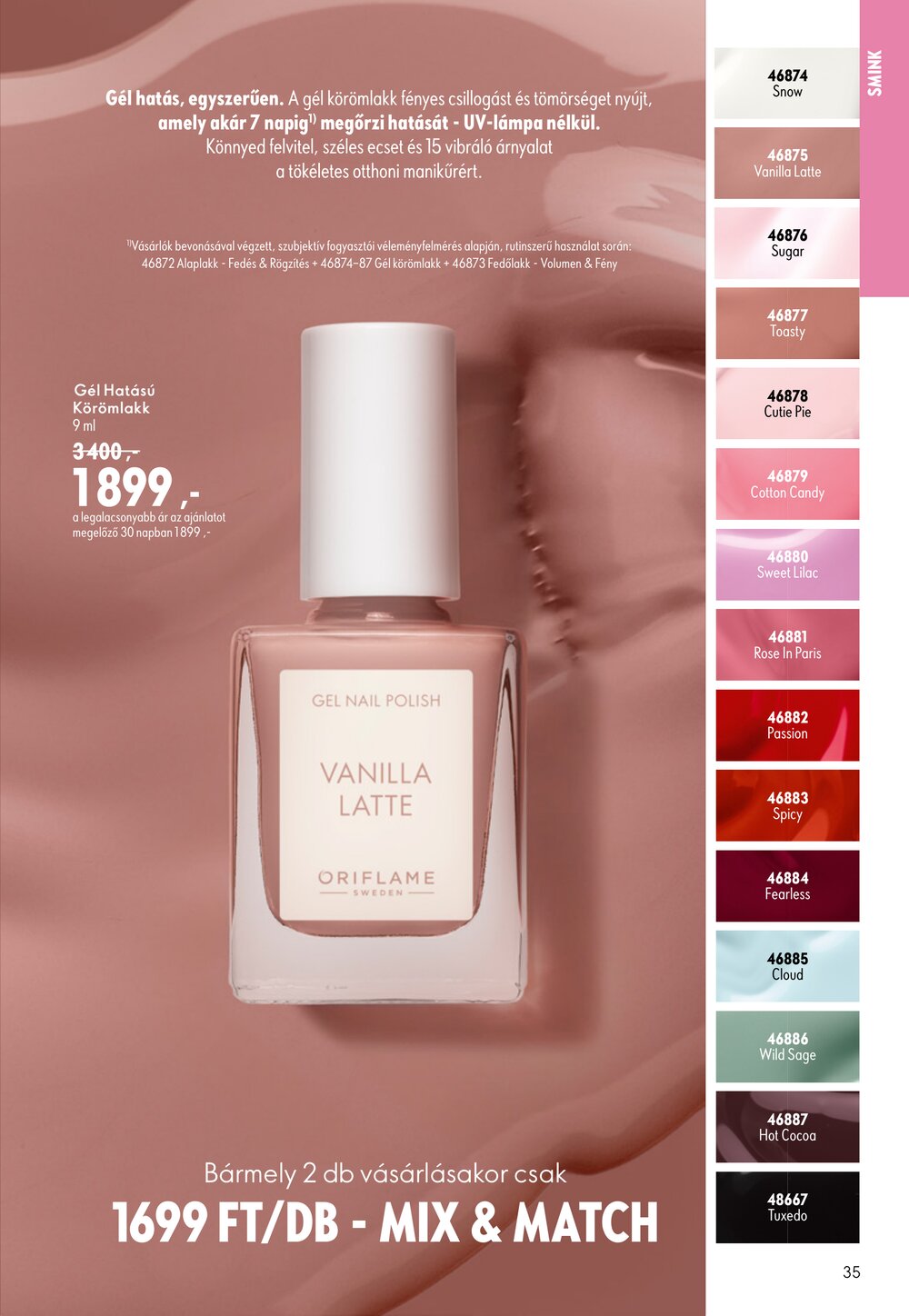 Oriflame akciós újság 2026.07.29-től - 35. oldal.