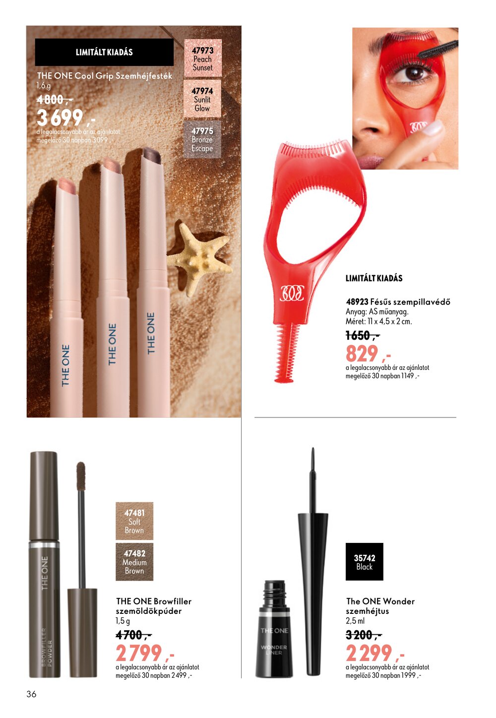 Oriflame akciós újság 2026.07.29-től - 36. oldal.