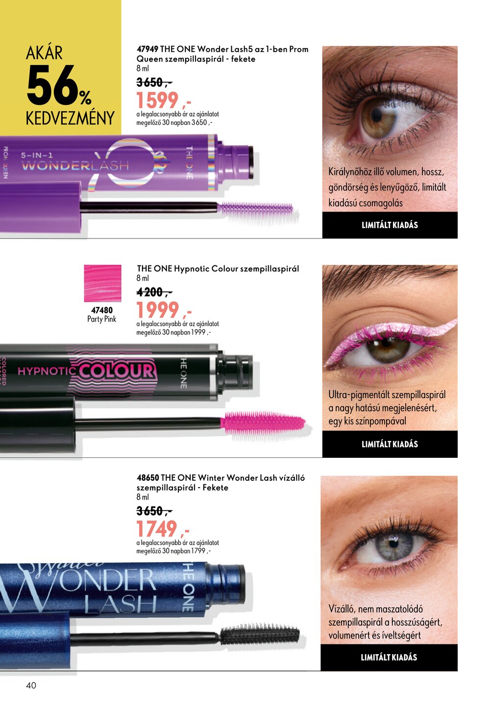 Oriflame akciós újság 2026.07.29-től - 40. oldal.