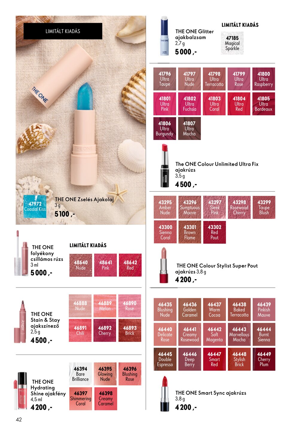 Oriflame akciós újság 2026.07.29-től - 42. oldal.