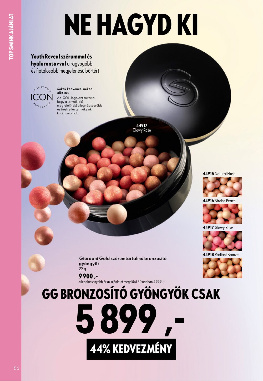 Oriflame akciós újság 2026.07.29-től - 56. oldal.