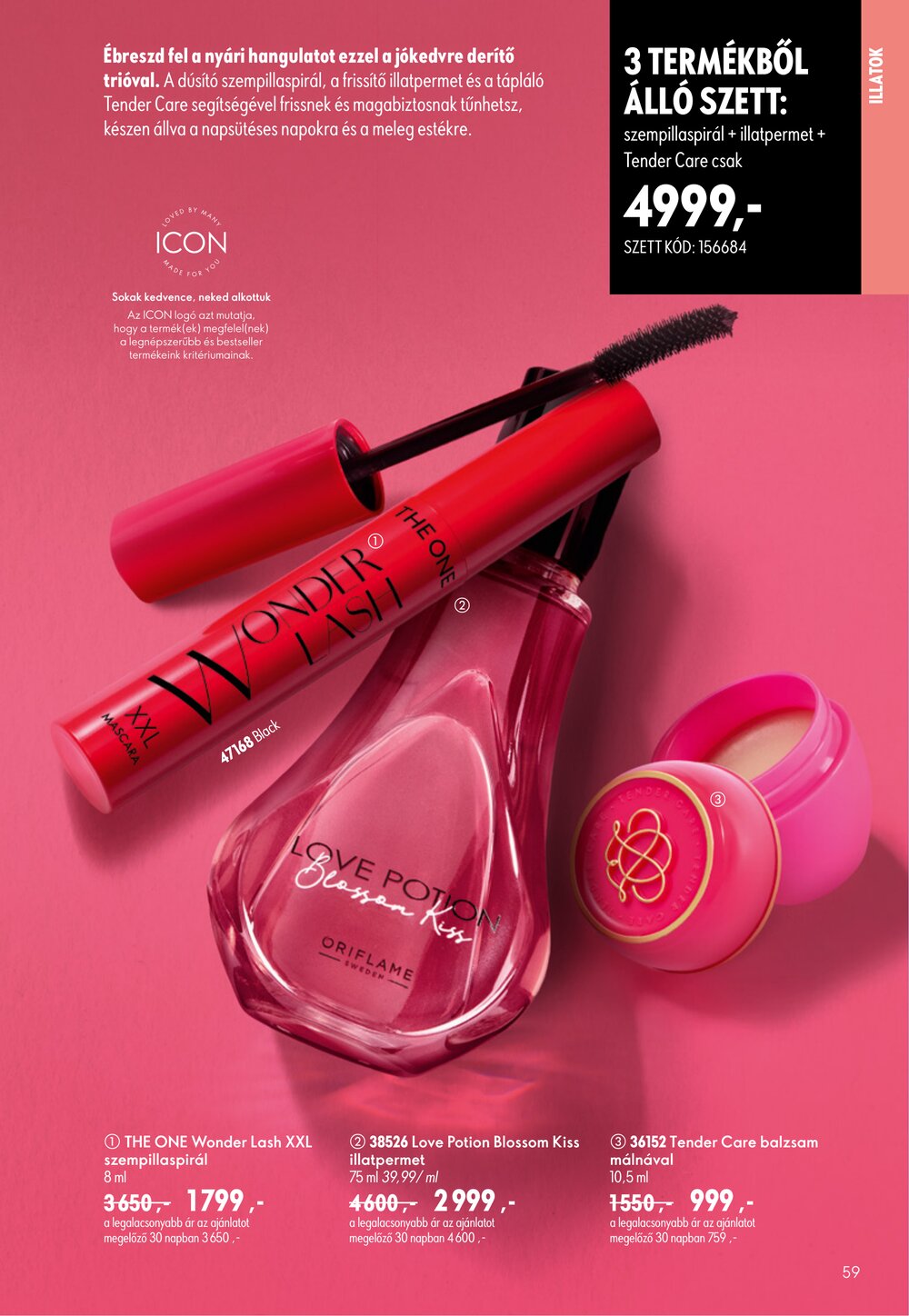 Oriflame akciós újság 2026.07.29-től - 59. oldal.