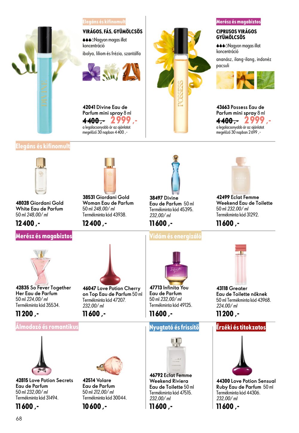 Oriflame akciós újság 2026.07.29-től - 68. oldal.