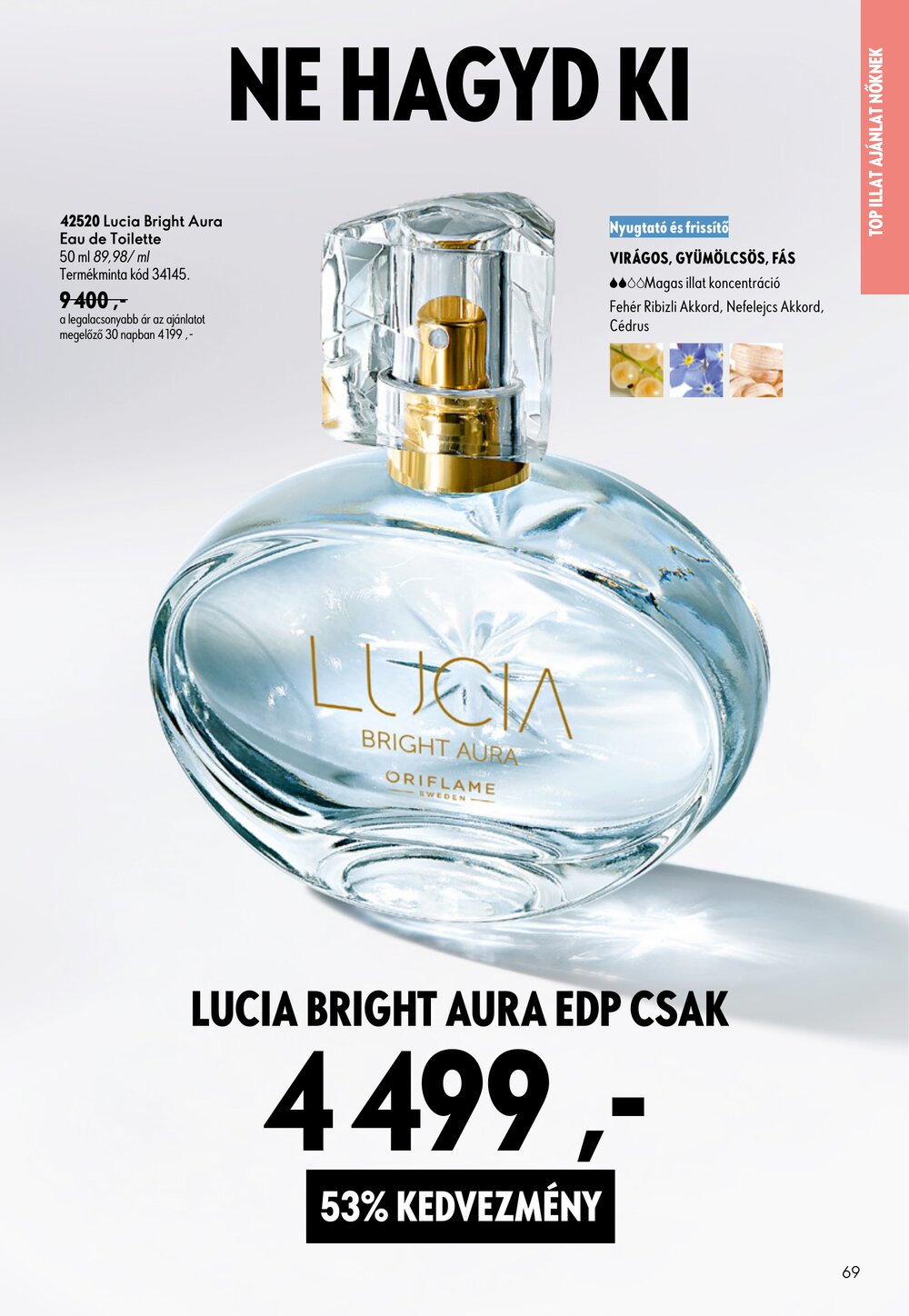 Oriflame akciós újság 2026.07.29-től - 69. oldal.