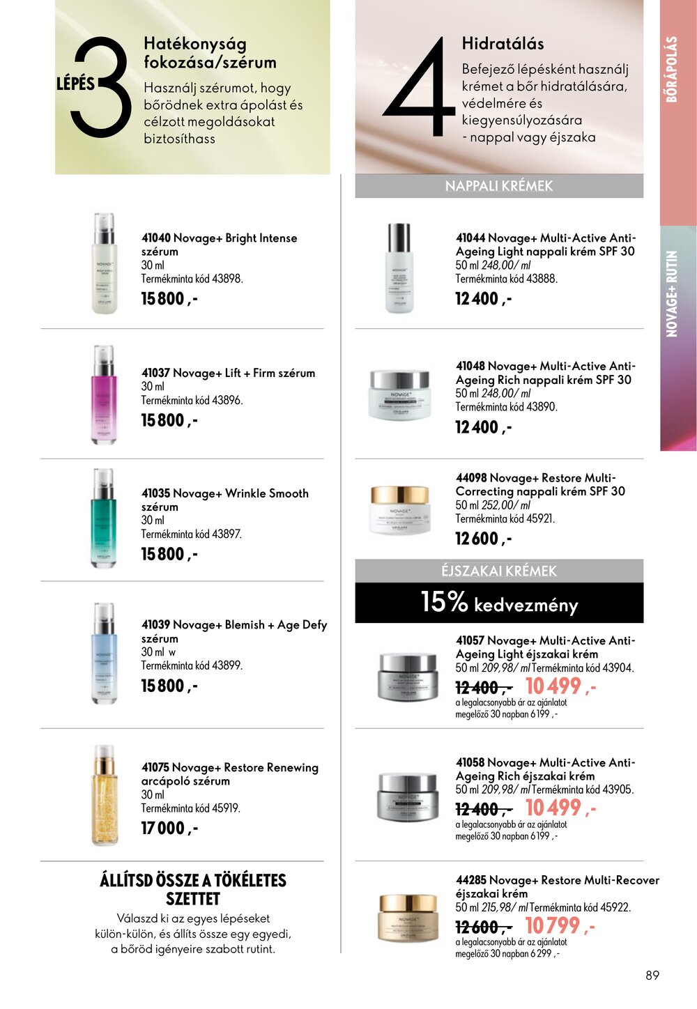 Oriflame akciós újság 2026.07.29-től - 89. oldal.